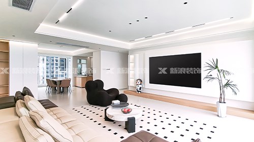拿捏了！188㎡極簡+原木溫馨舒適很好住|長沙全屋整裝