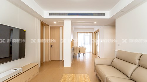 入戶正對主臥門？巧用餐邊柜隔斷有顏又實用|長沙全屋整裝