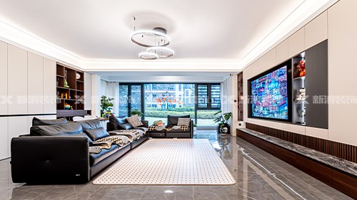 189m²意式精裝定制實(shí)景，7w搞定典雅實(shí)用家|長(zhǎng)沙全屋整裝